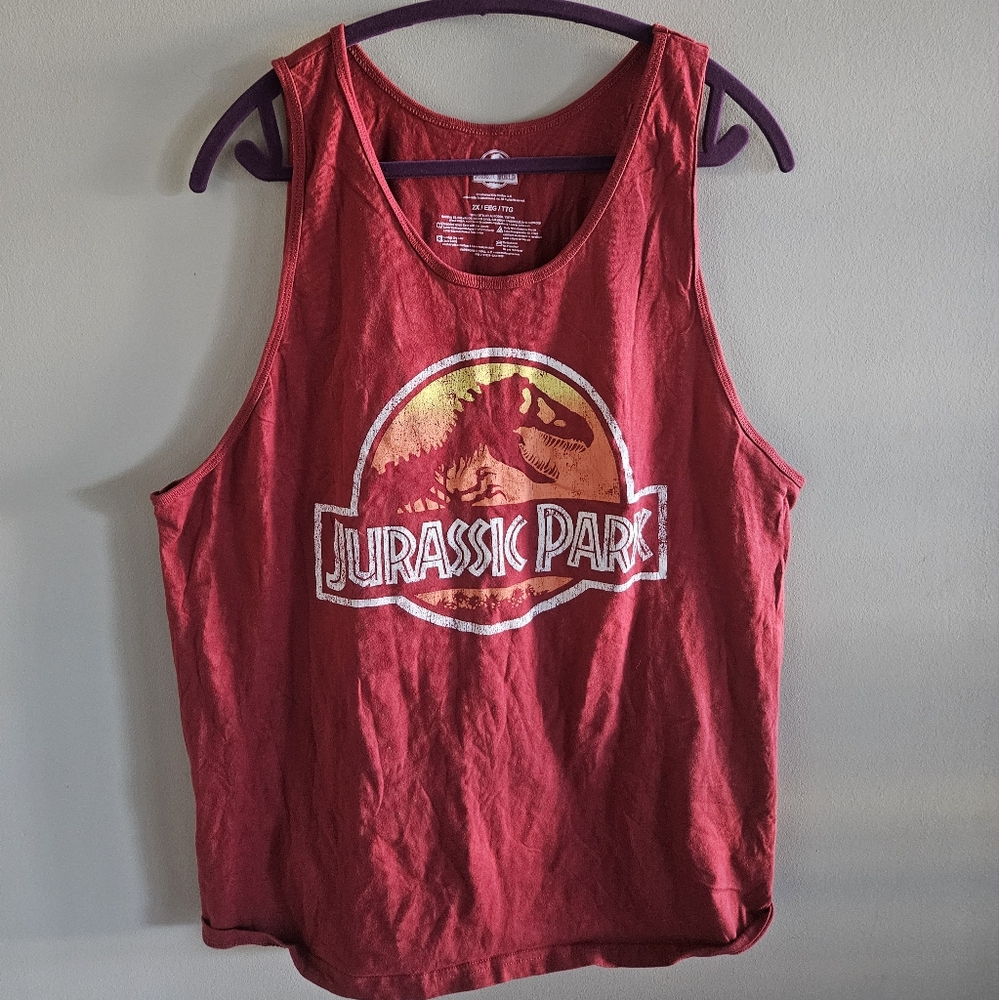 Jurassic Park Logo Tank Top